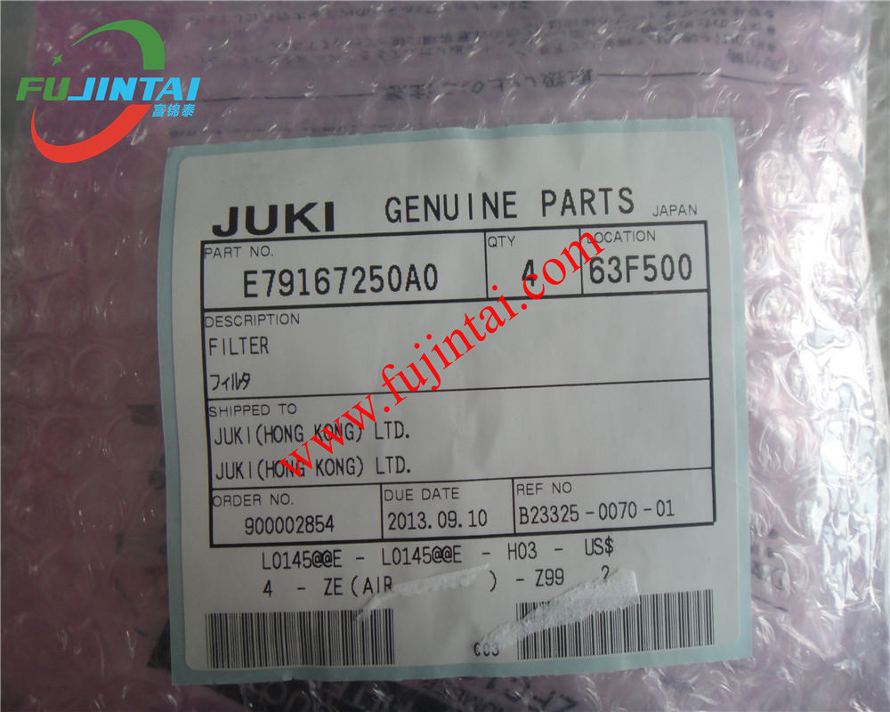 Juki Original JUKI 750 760 FILTER E79167250A0 ZFC100-04BX9